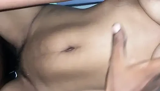 Fucking a female student when the house is quiet
