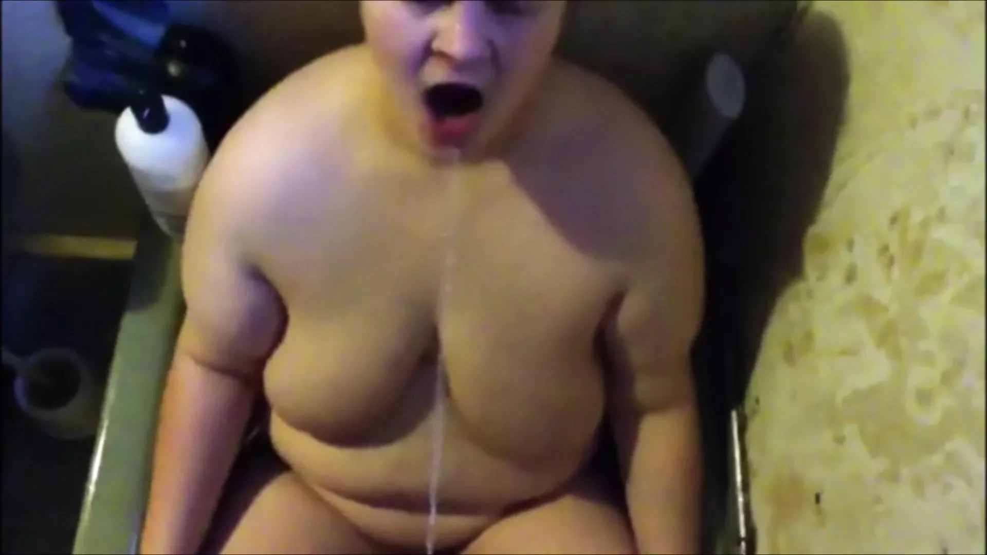 Hot Wife’s 1st Time Getting a Golden Shower – Pissed All Over Her