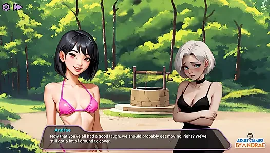 EP2: Без фап-острова геймплей - открытие Julieии в лесу