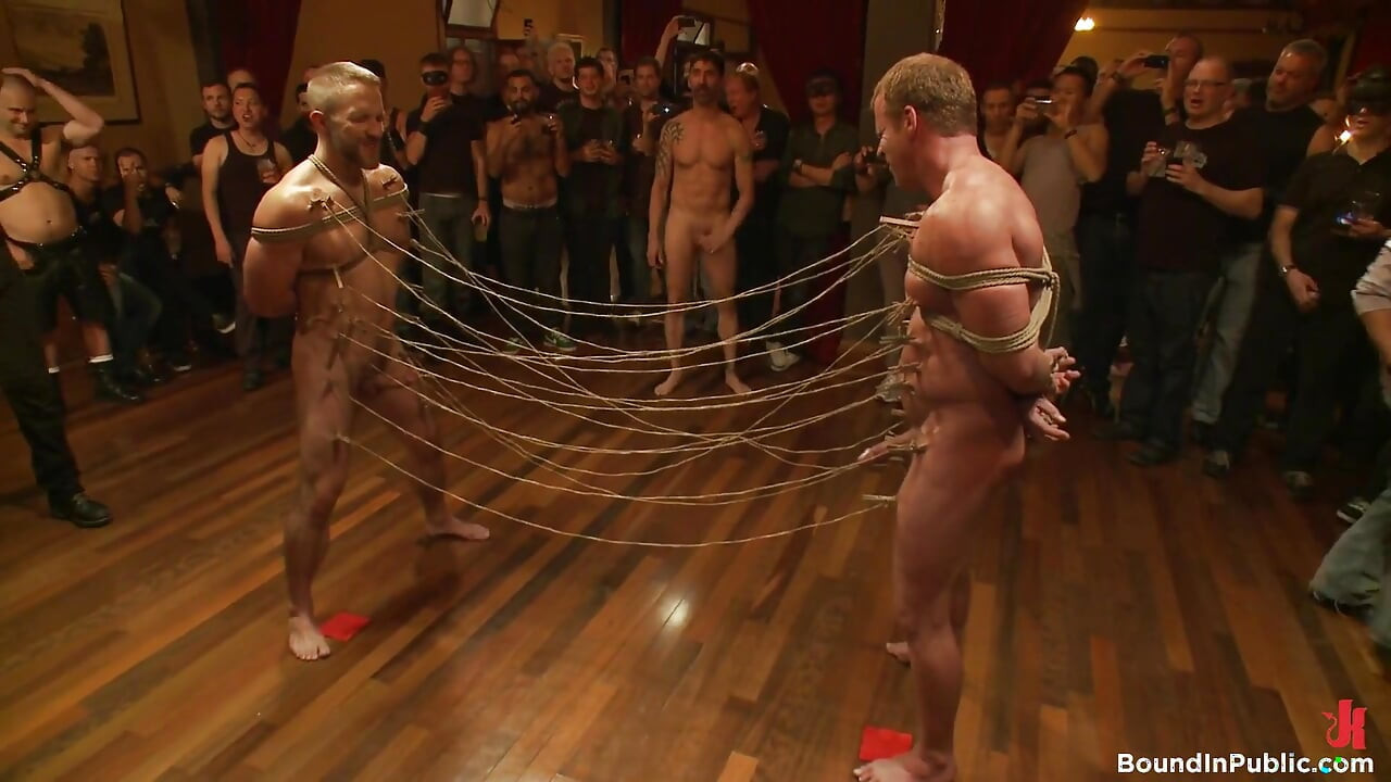 Live Shoot: Dirk Caber and 200 Horny Men at Folsom Weekend Party.