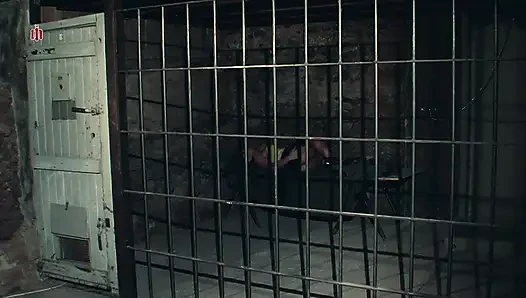 Rebecca - a Beautiful Blonde Slut Is Masturbating to Fantasies of Pain in Prison