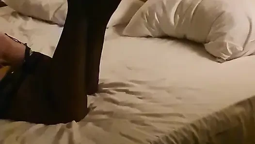Mom touches herself before being fucked