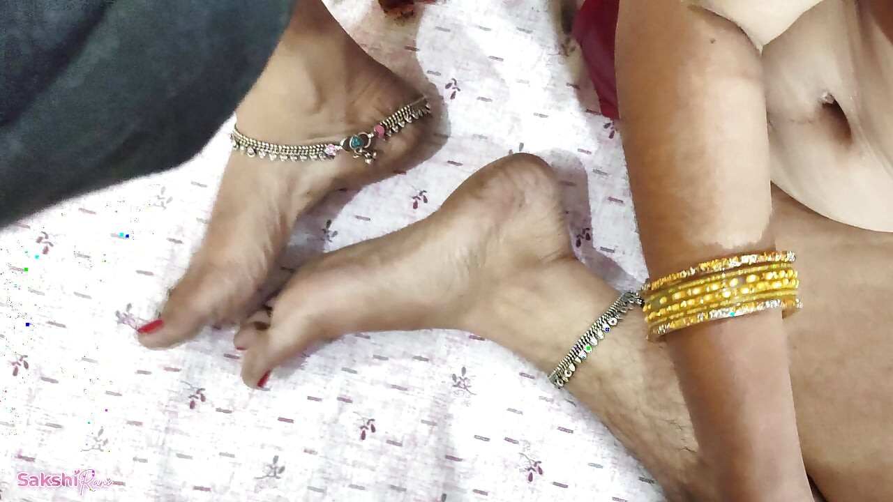 Gifted a Dress by Husband to Wife, she's shying with Dress, Hard fucking video on Honeymoon hindi desi Full Video