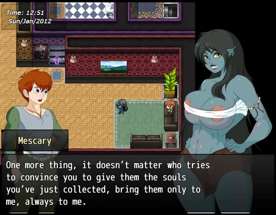 Never Saint - parte 6 - demonio cachondo me hace trabajar para ella por Loveskysan69