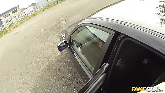 Fake Cop - Hot Cyclist with Big Tits and Sweet Ass Takes Big Load