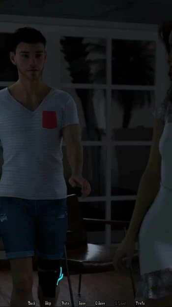 Unforgettable moment from "Matrix Hearts (Blue Otter Games) - Part 6 - Beach Chit-Chat By LoveSkySan69"