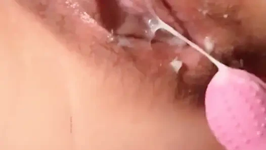 Stuff Your Pussy with Stockings and Masturbate