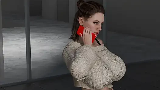 3D Jija Sali - Naughty Sali Gandii Baatein Kar Rahi Thi Tab Jija Ne Choda || Jija Fucks Dirty Talking Sali From Behind - 3D Hindi Animated