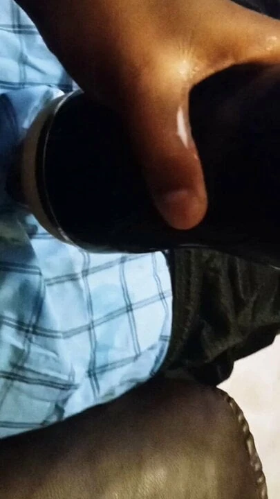 Showing off nice. Black cock