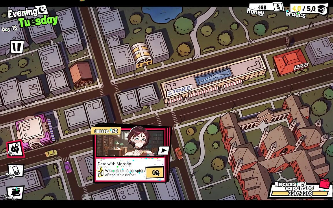 Jogo da Casa Femboy Futa Jentai Futanari Ep.15 Foda em um Parque Público!