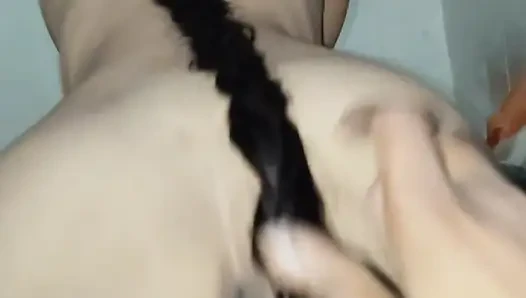 In Raksha Bandhan, the elder step sister has given her pussy as a gift