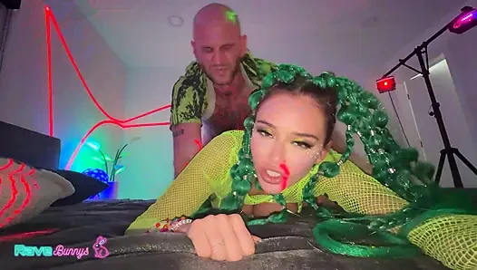 Armani Black Slips Off The Floor For A Filthy Quickie With The DJ!