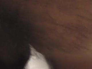 Bite de vacances dans sa chatte poilue (courte)