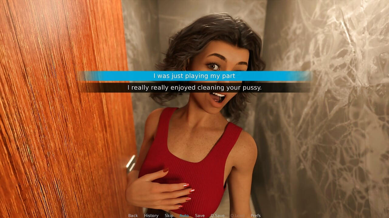 My Hotwife 3 - Filmowanie w toalecie barowej i spotyka zboczonego słynnego rockstara