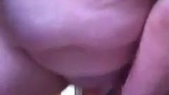 Slut riding her dildo part 2