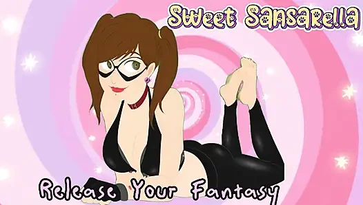 Липкие поцелуи с красной губной помадой на всей его груди