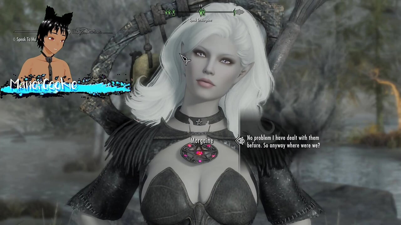 Skyrim B and L mod - Finding Morgaine and helping our her sexual needs