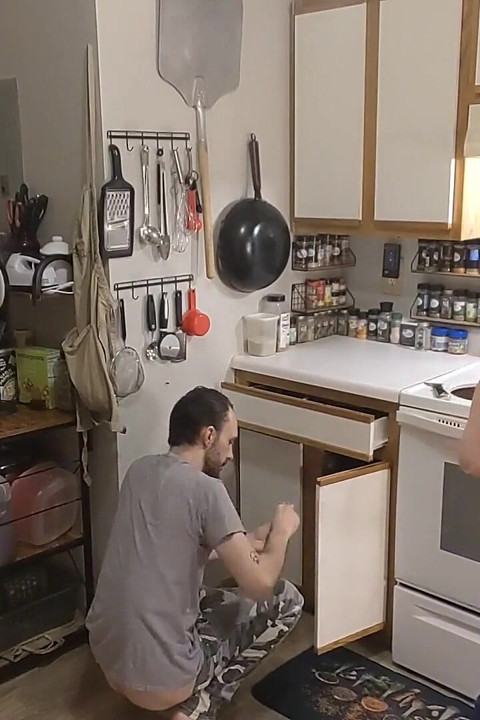 Couples Buttcracks Exposed Replacing Cabinet Bumpers