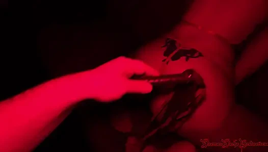 SEX WITCH gets ass whipped pussy eaten uses VIBE & fucked until she CUMS