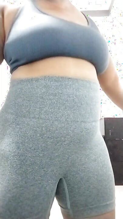Sexy Filipina Milf, Zumba Dancing & Teasing Her Big Tits