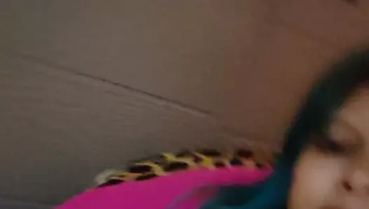 Lusi masturbates in front of other men on webcam while her spouse