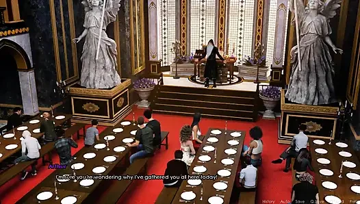 Şehvet akademisi: arkadaşına yardım etmek. Bölüm 21