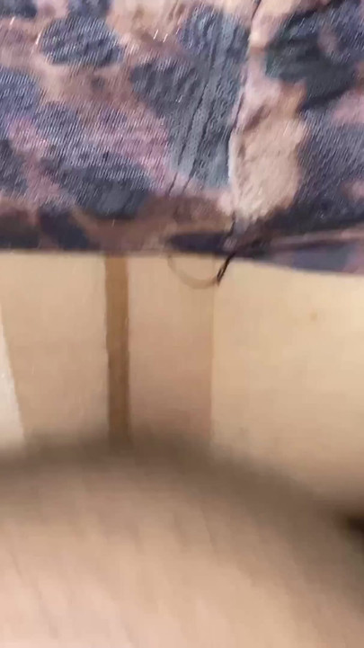 Captivating moment from "Fucking a CD while she wears shiny pantyhose"