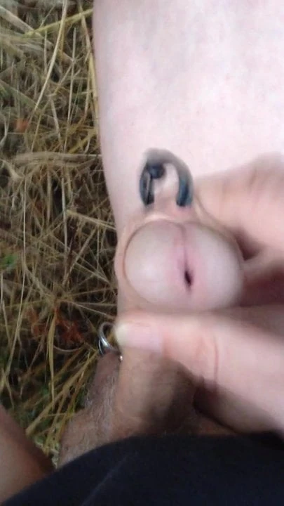 Cumshot at FKK-Place