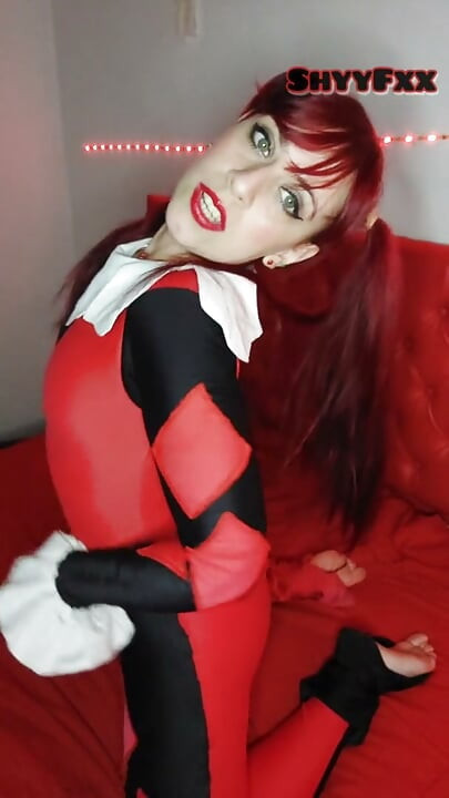 Shyyfxx Harley Quinn Celebrates Her Birthday and Sends the Joker to Her Neighbor JOI Roleplay