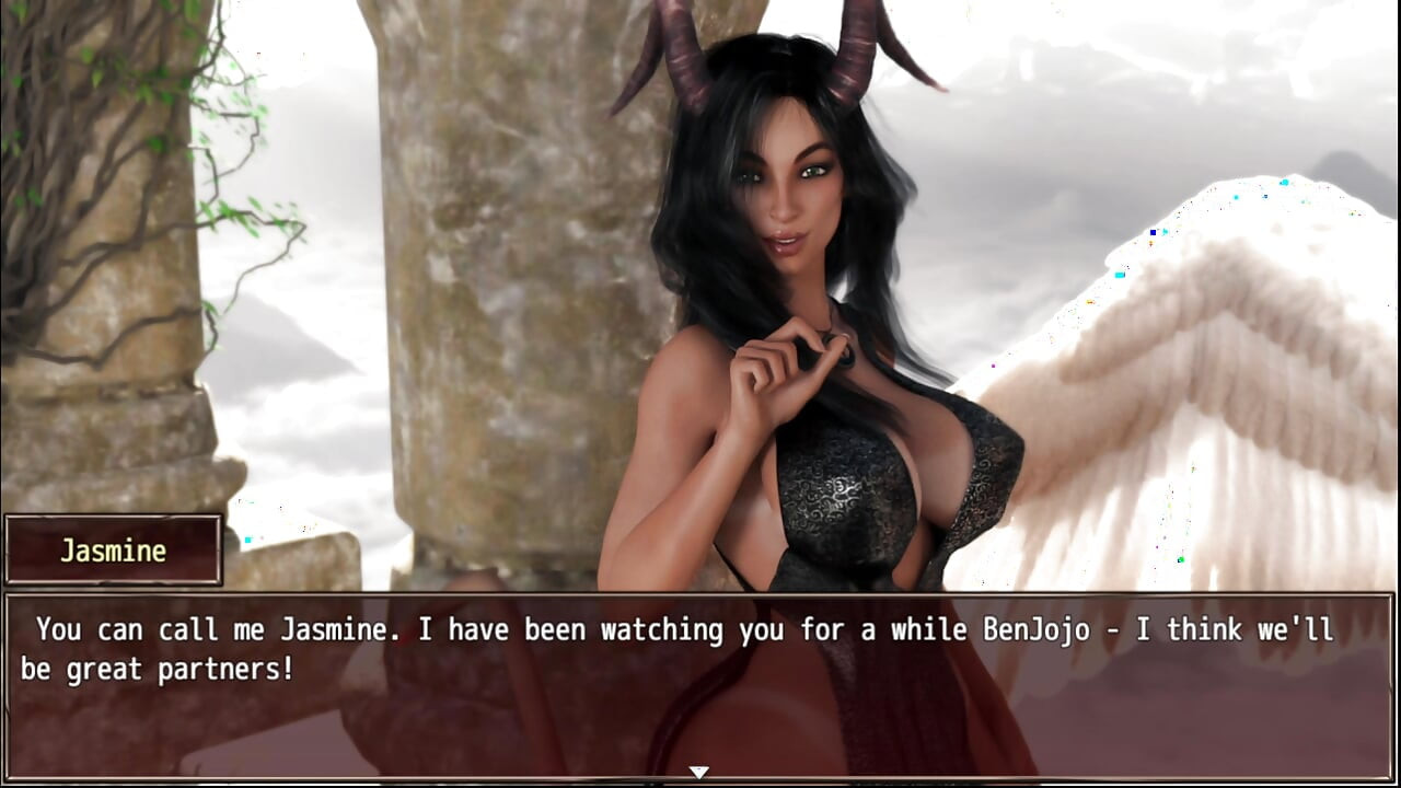 Angels and Demons with Big Breasts