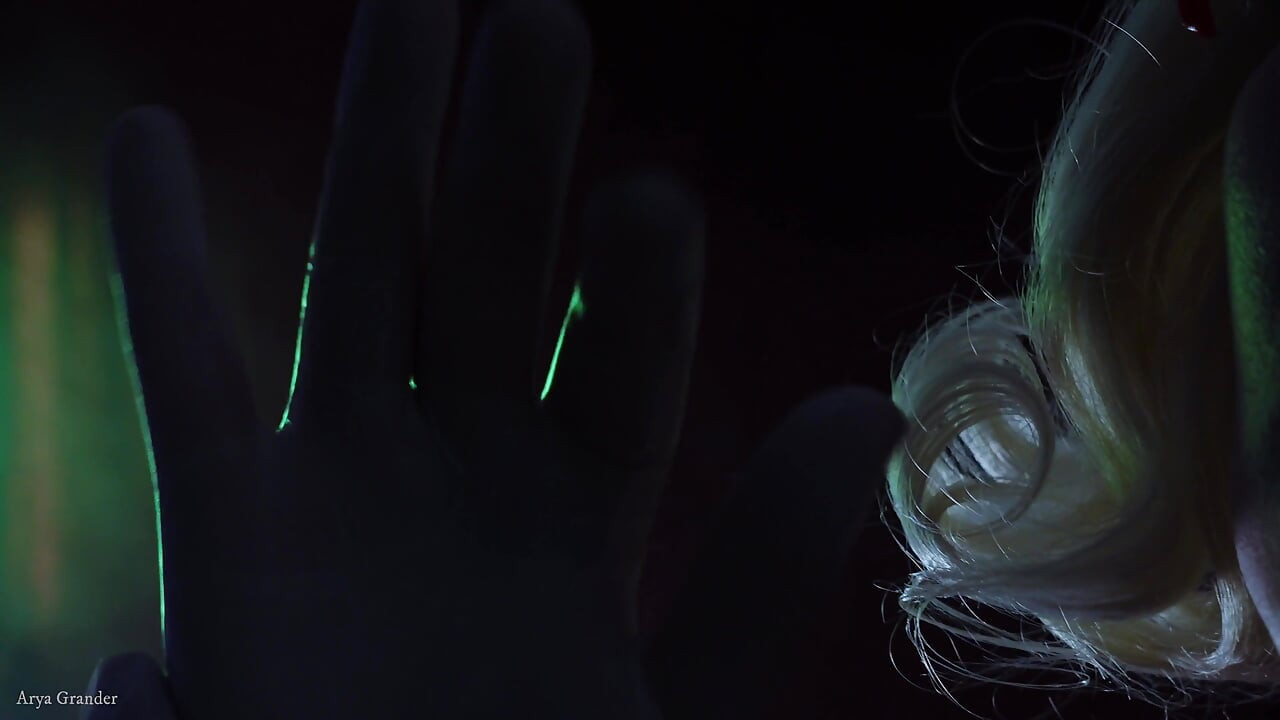 Medical gloves ASMR video (Arya Grander)