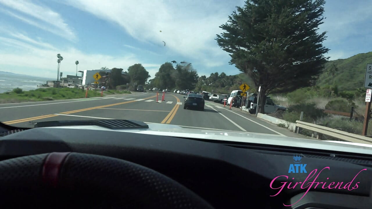 Beach Day Fun with Mira: She Gets Wet & Rides Your Cock Hard in the Car Like a Desperate Slut!