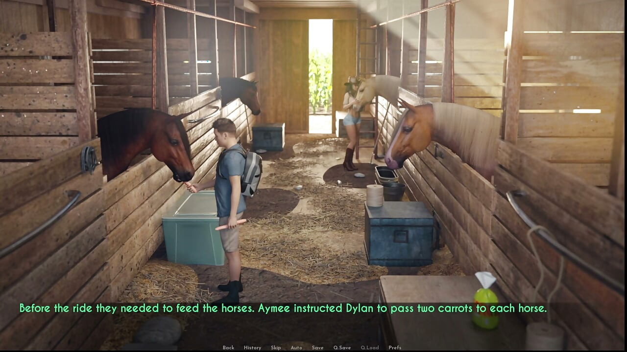 Awam Sophia - Sex at the Ranch - Sophia Confessed to Dylan That He Makes Her Pussy Feel Much Better Than Her Husband