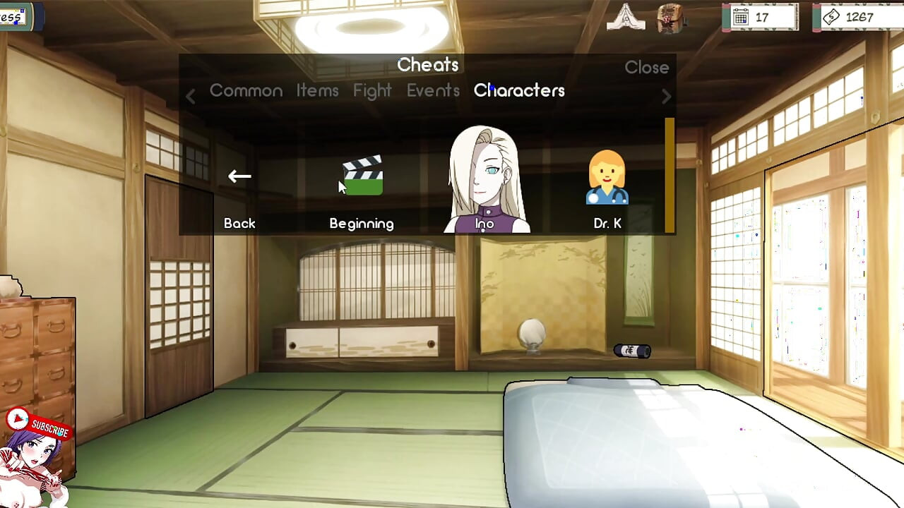 Doctor Pussycat's therapy in NAruto the game