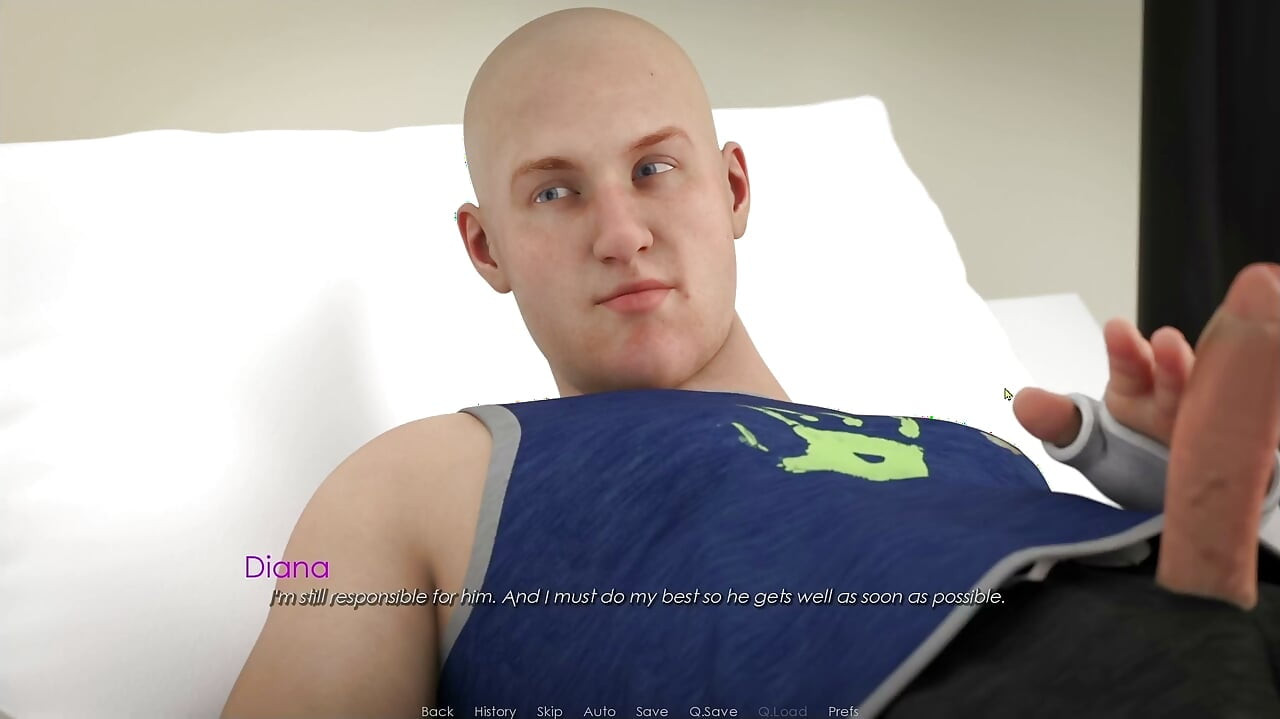 Fresh Story S2 Scena de muie Diana la spital, joc 3D walkthrough