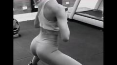 Candice Swanepoel na siłowni pracuje ze swoim ciasnym, idealnym ciałem