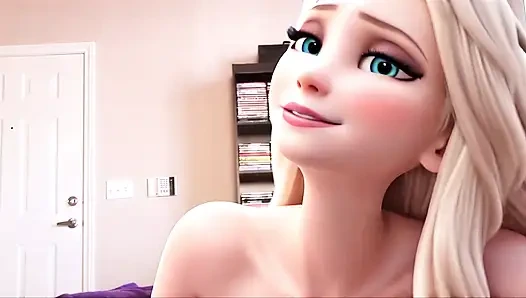Elsa lost her mind and became a horny slut JOI