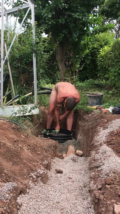 Gloucestershire nudist builder