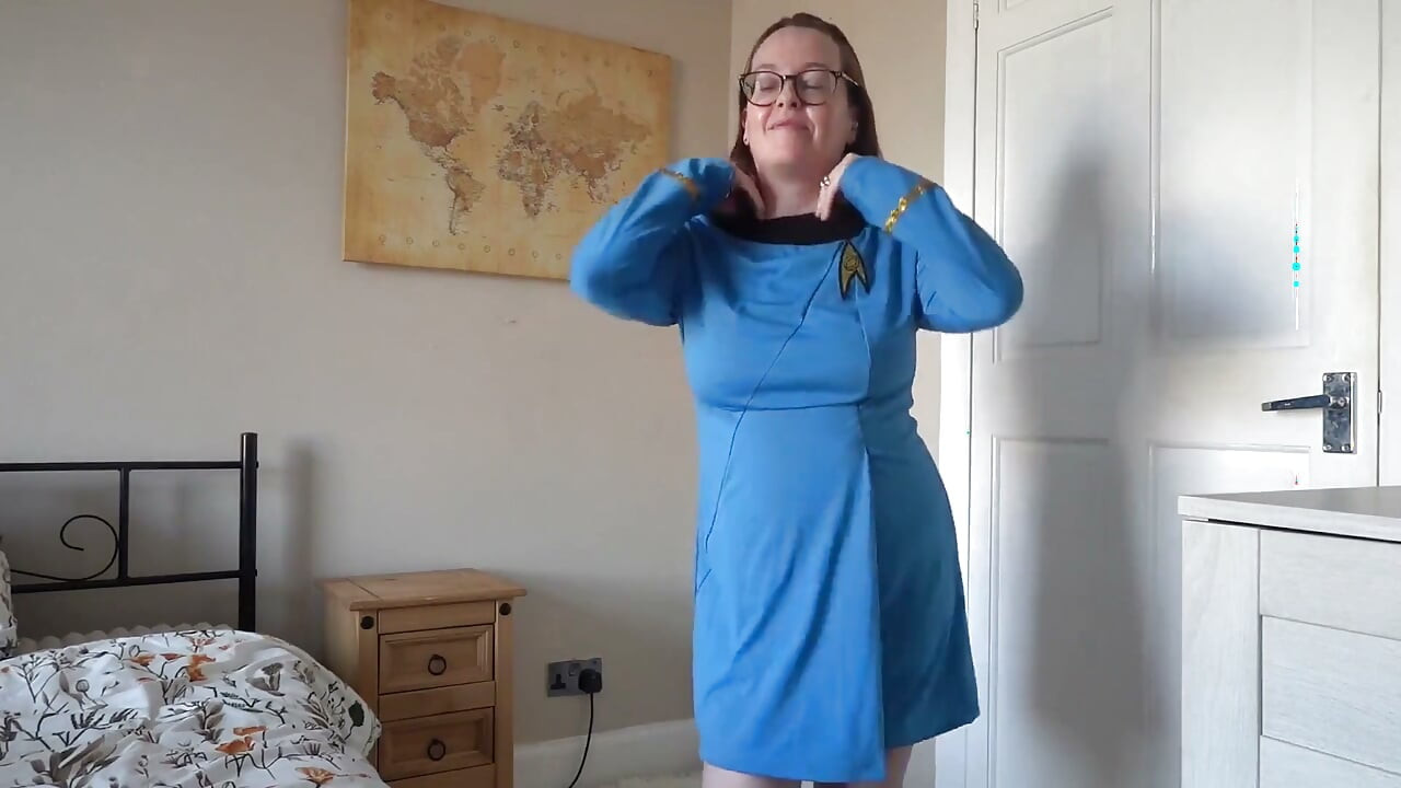 Thoát y trong star trek đồng phục y tá cosplay