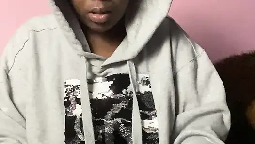 Ebony Webcam Girl Model Unboxing NEW Sex Toy