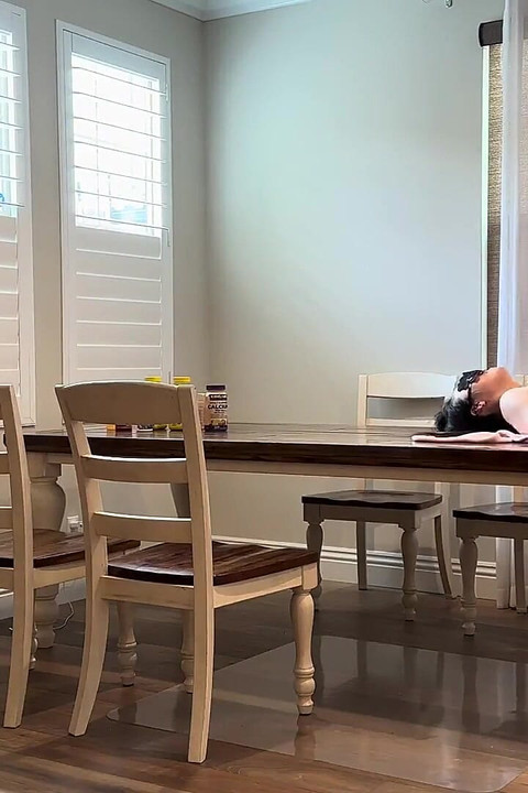 Fuck My Buddy’s Wife on the Dining Table While He’s Out of Town