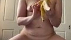 Banane in der Muschi
