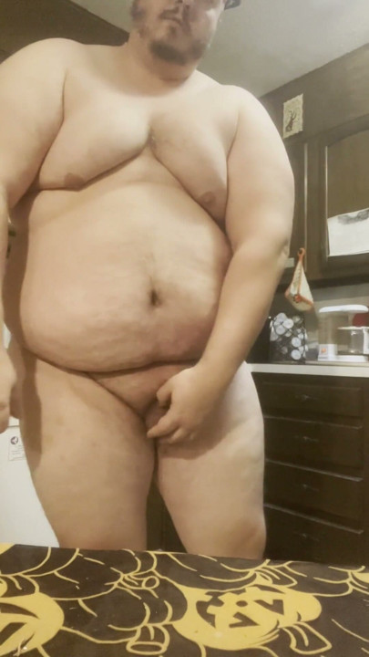 Obese American Pig Bubba Burly Chub Is Back Exposing His Fat Bod And Cock | Clip 1