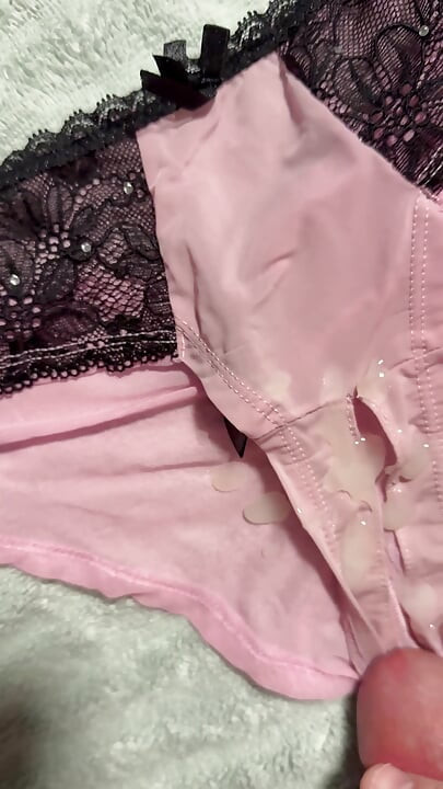 Cum on Wife’s Panties 12