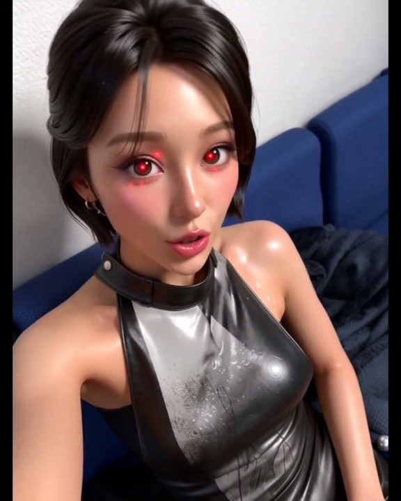 Edalia has beautiful eyes and something else...