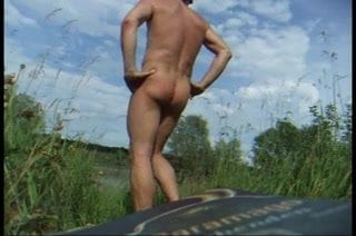 outdoor wanking