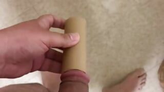 Teste de rolo de papel higiênico!