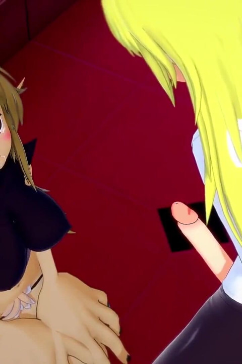 Crim with the Demon Girl From the Front Office - Interspecies Reviewers