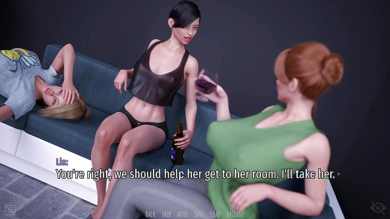 Shadows of Seduction V0.5 - P5 Adams oväntade dubbla avsugning från Eva och Lia