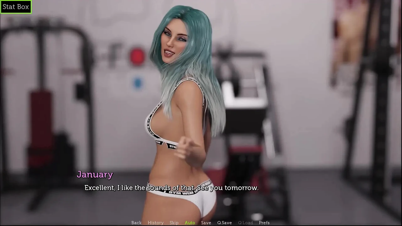 The Adventurous Couple #41 - Johannes Thought of January at the Gym... Vincent the Waiter Fucked Anne